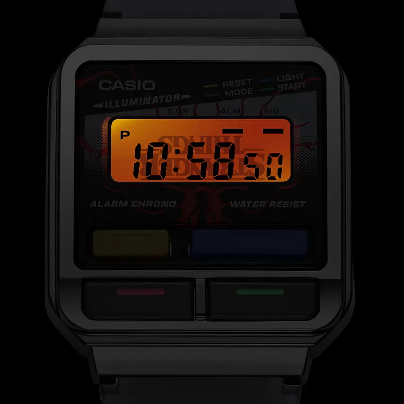 Casio x Stranger Things Collaboration Retro Digital Watch | A120WEST-1A